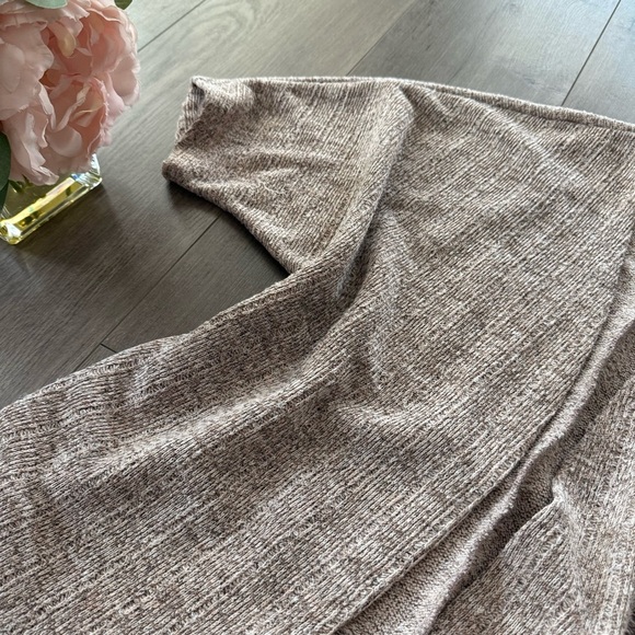 Charlotte Russe Oatmeal Textured Cardigan Sweater - Picture 3 of 6